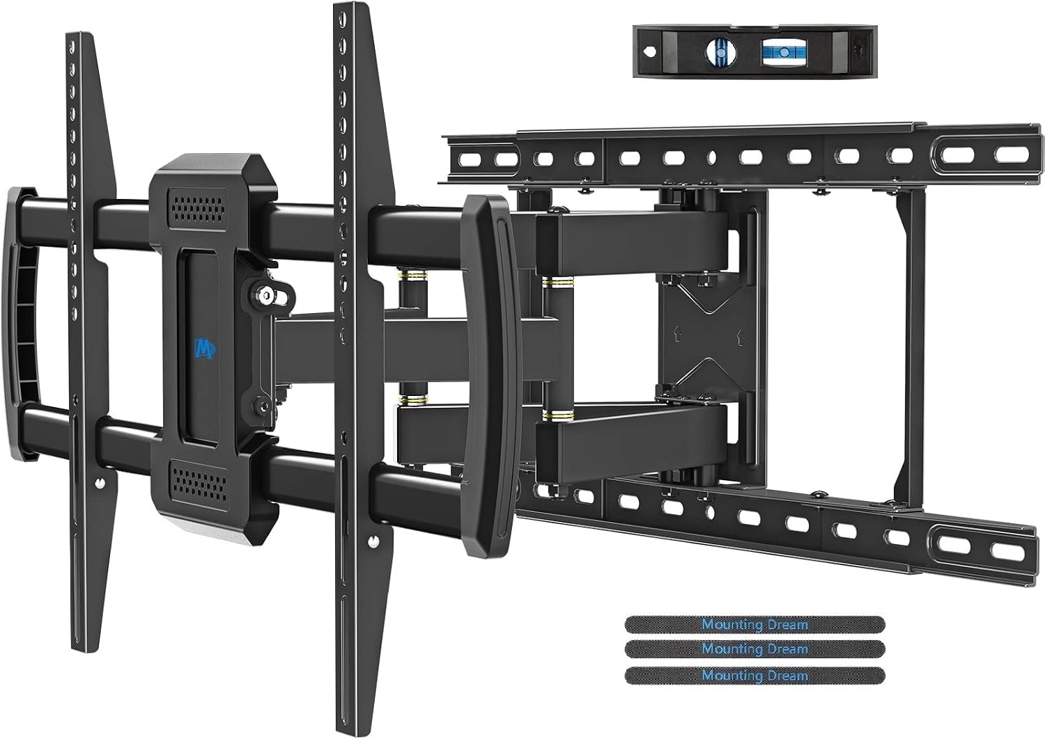 Mounting Dream UL Listed TV Wall Mount for Most 42-84 Inch LED LCD OLED TV,Full Motion TV Mount TV Bracket with Articulating Arms, Max VESA 600x400mm, Up to 100LBS, Fits 16", 18", 24" Studs