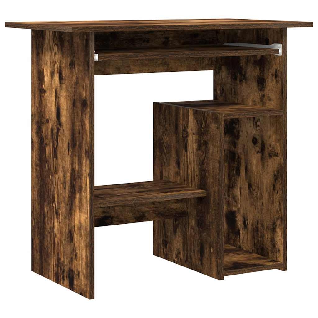 Scrivania, tavolo da gioco, scrivania per computer, scrivania da ufficio, adatto per soggiorno, sala giochi, ufficio, studio, incenso, 80 x 45 x 74 cm, materiale in legno