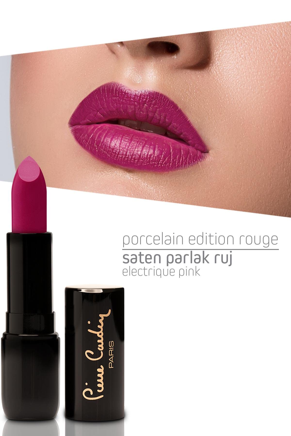 Pierre Cardin Porcelain Edition Lipstick - Electrique Pink - 226
