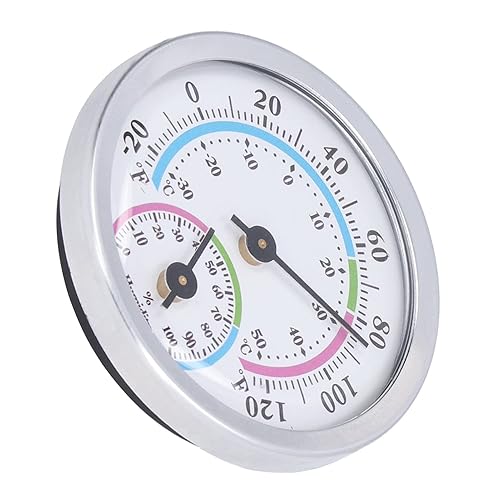 Miniatura 4 de Termómetro interior higrómetro de montaje en pared Mini puntero para el hogar tipo 2 en 1 Medidor de temperatura y humedad herramienta de medición