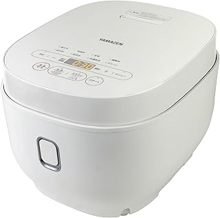 [山善] 炊飯器 一人暮らし 5.5合 マイコン式 二人暮らし 玄米 雑穀米 炊き分け13種 最短20分炊飯 「メニューに合わせた白米炊き分け機能付き」 クリーンモード搭載 予約 保温 ホワイト YJP-DM102(W)