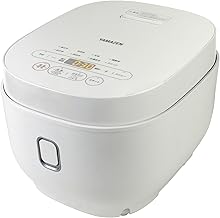 [山善] 炊飯器 一人暮らし 5.5合 マイコン式 二人暮らし 玄米 雑穀米 炊き分け13種 最短20分炊飯 「メニューに合わせた白米炊き分け機能付き」 クリーンモード搭載 予約 保温 ホワイト YJP-DM102(W)