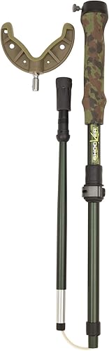 Miniatura 2 de Allen Company The Shocker Tom Taker Click-Stix - Palo de disparo por Allen, monopie plegable de caza, 36 pulgadas, verde (21927)
