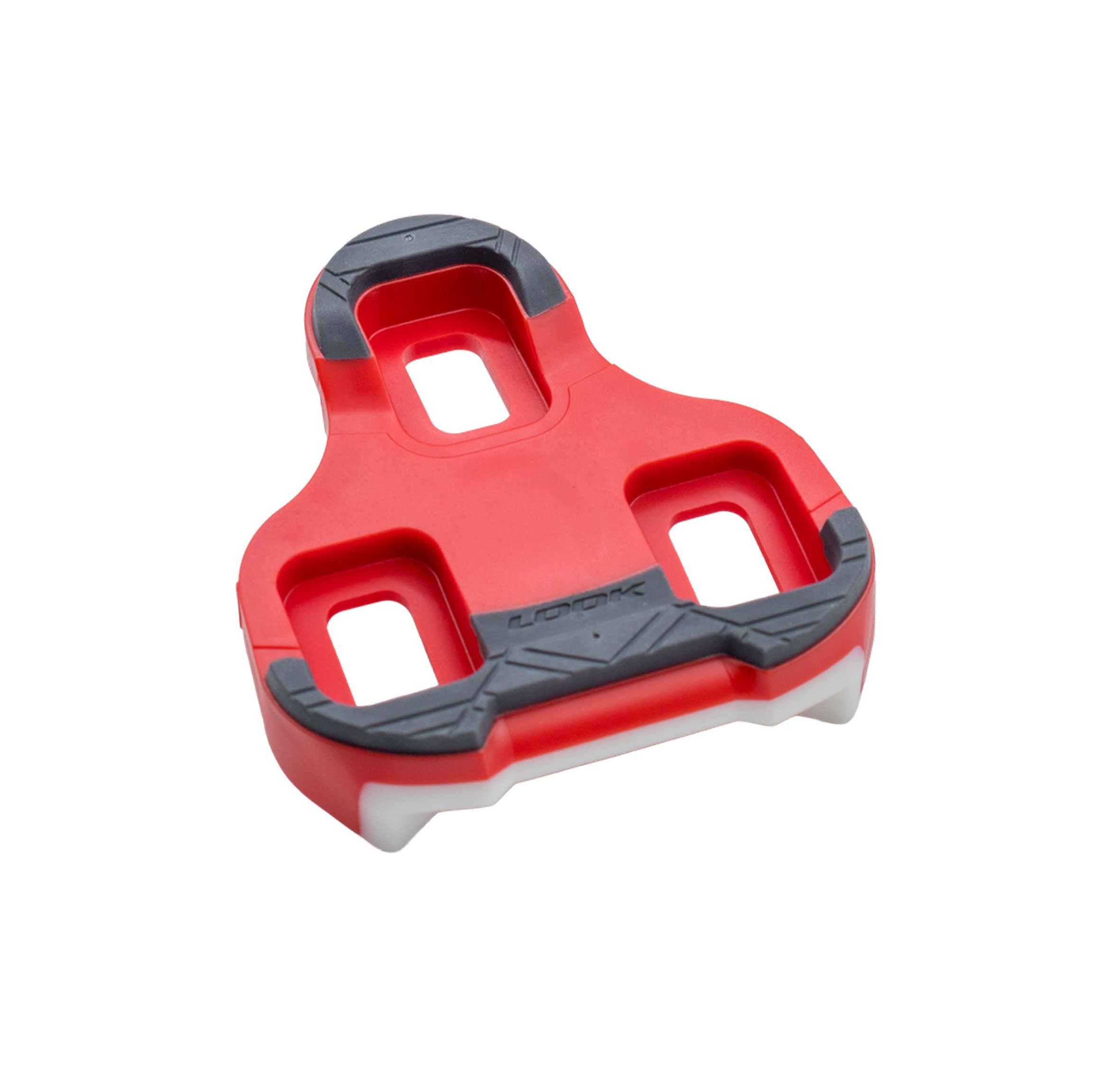Look Kéo Grip - Calas Antideslizantes para Pedales de Bicicleta de Carretera e Interior, Color Rojo