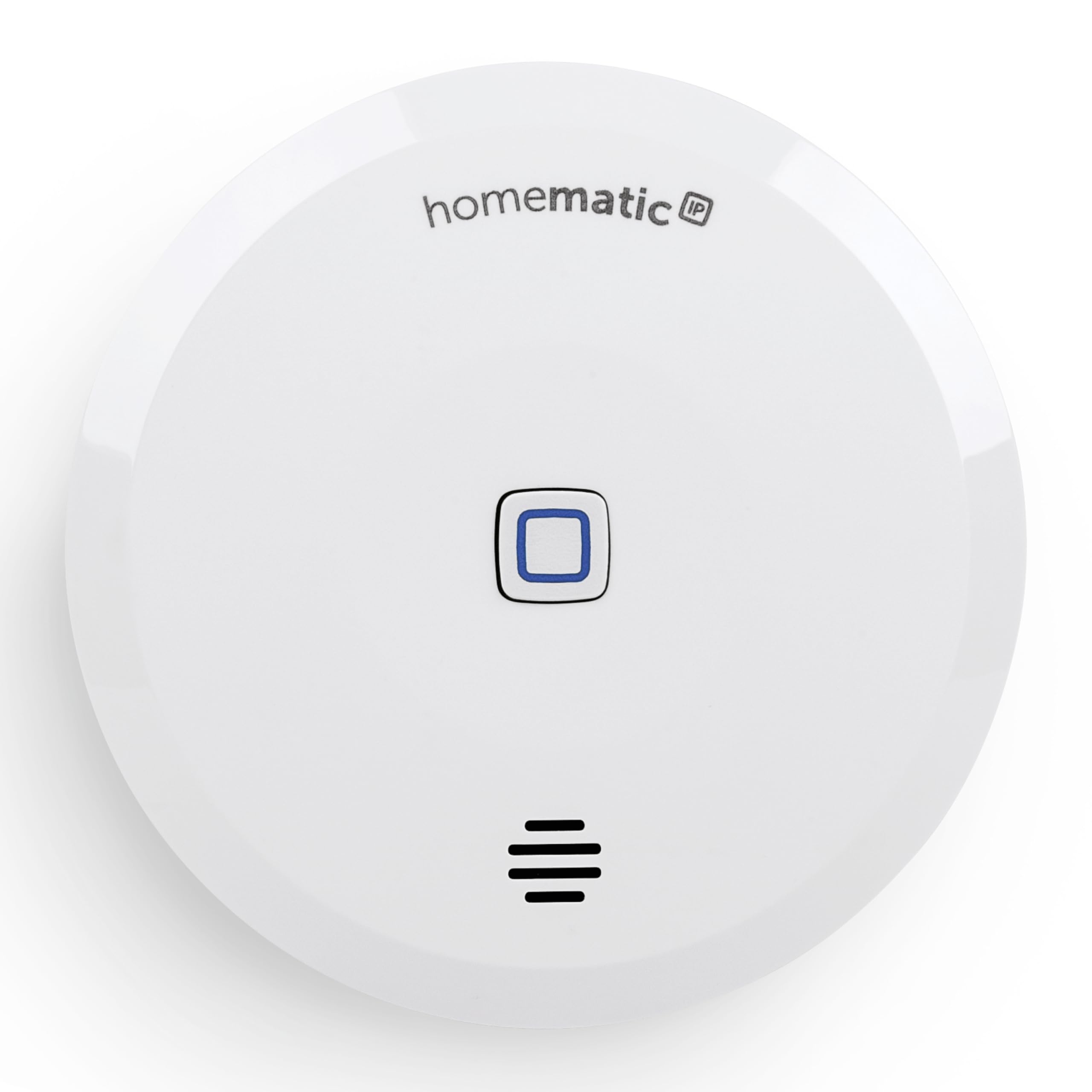 Homematic IP Smart Home Wassersensor, Wassermelder für zuverlässige Alarmierung per Sirene und Push-Benachrichtigung in der Smartphone-App bei Feuchtigkeit und Wasser (Single)