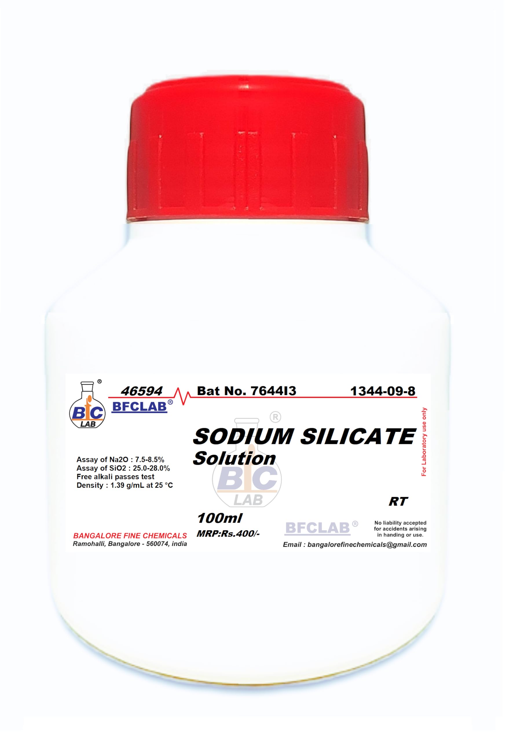 SODIUM SILICATE Liquid - 100ml