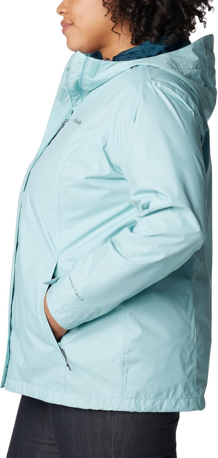 Columbia Women's Arcadia Ii Jacket Small Aqua Haze