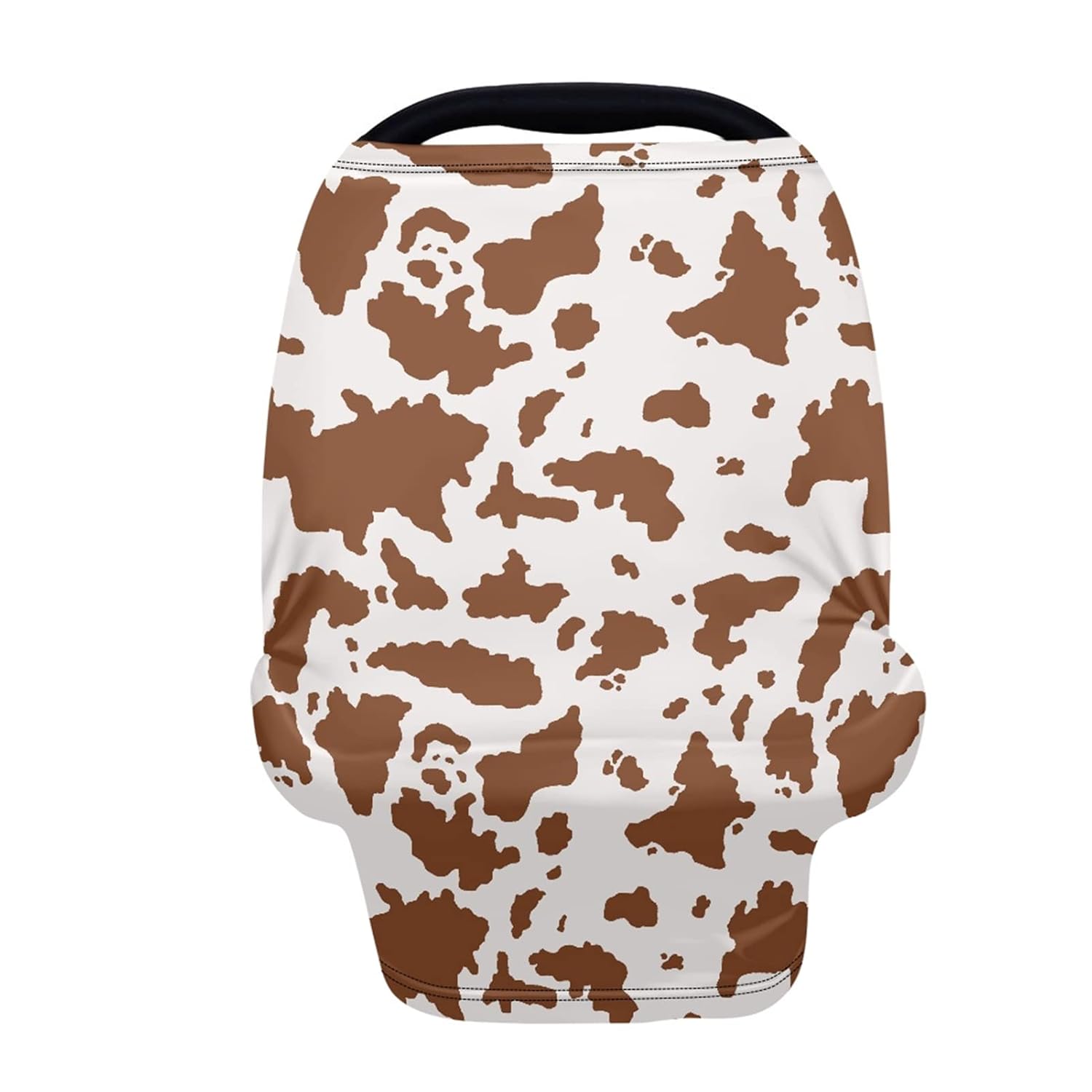 JEOCODY Baby Brown Cow Print Cow Carseat Canopy Infant Stroller Cover Stretchy Soft Breastfeeding Cover Shopping Cart Cover Baby Cow Print JEOCODY Baby Brown Cow Print Cow Carseat Canopy Infant Stroller Cover Stretchy Soft Breastfeeding Cover Shopping Cart Cover Baby Cow Print