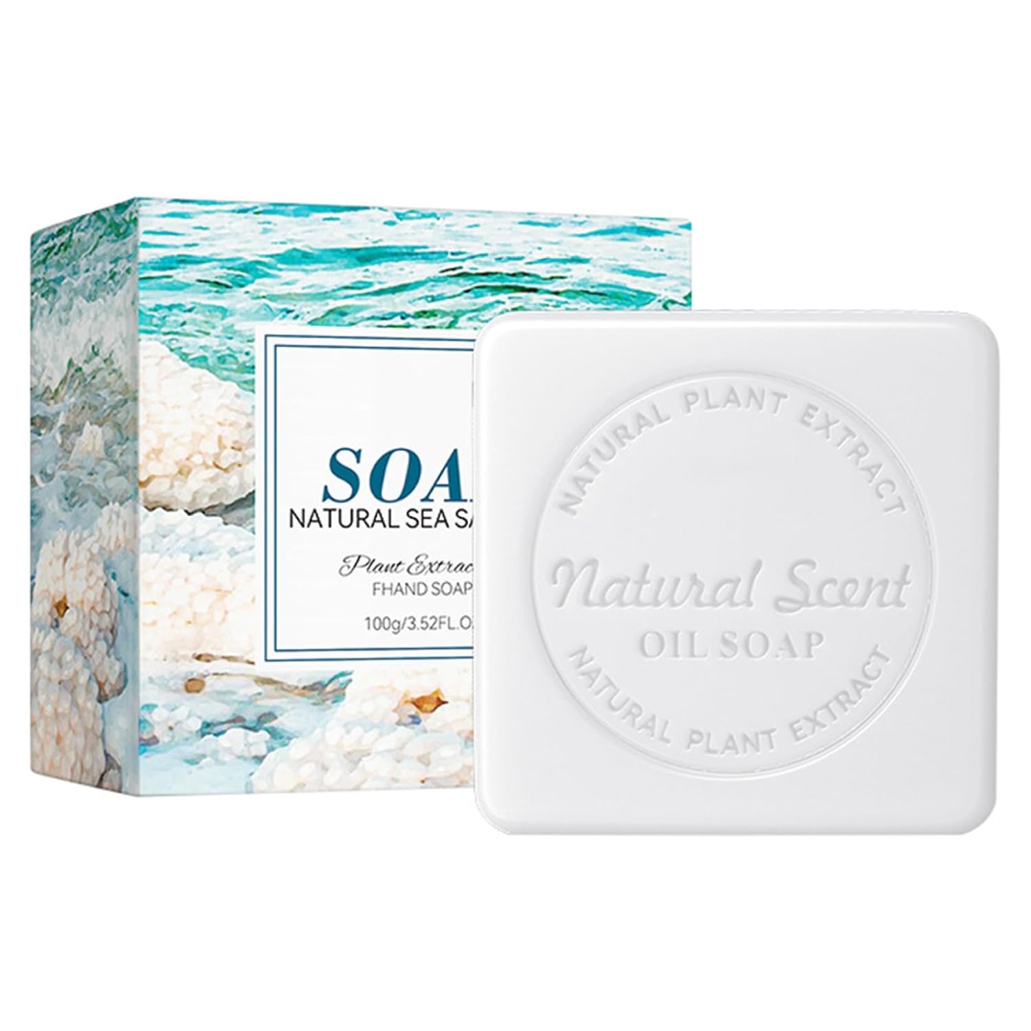 Bar Soap for Men Handmade with Cedarwood Tea Tree Oil Rich Lather Body Wash for Face and Skin