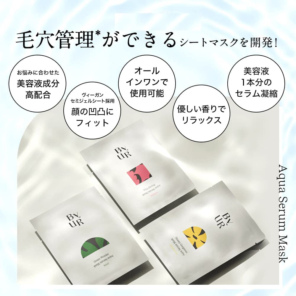 Amazon.co.jp: アクアセラムマスク 4枚 (ビタギビング) : ビューティー