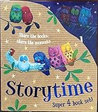 Storytime Super 4 book set with slipcase, tiger tales ! , The Little White Owl - The Bears in the Bed and the Great Big Storm - The Dark, Dark Night - That's What Friends Are For