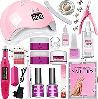 Kit Unhas Gel Acrigel Alongamento Cabine Completo