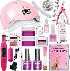 Kit Unhas Gel Acrigel Alongamento Cabine Completo