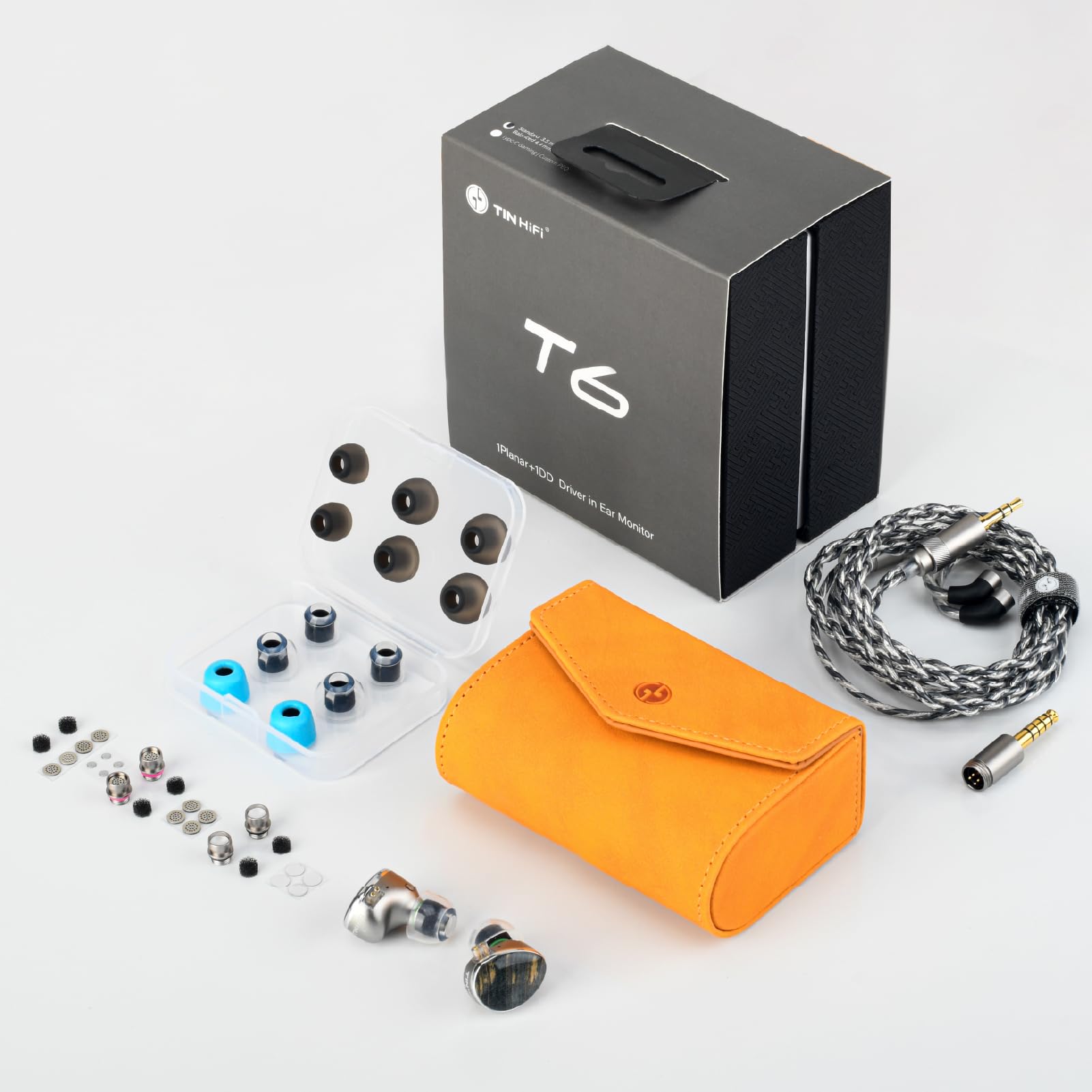 Amazon.co.jp: TINHIFI T6 HiFi インイヤーモニター IEM 1DD + 平面