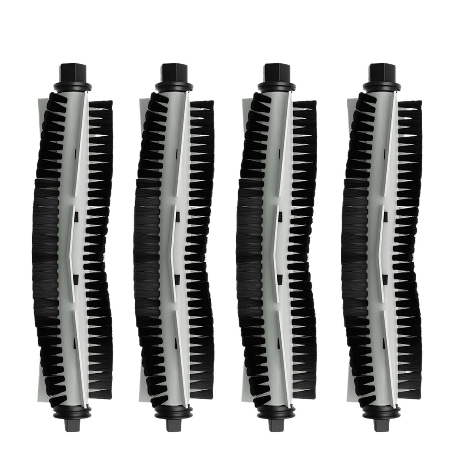 Nbgrqweczs 4Pcs Main Brush，Compatible For Ilife，A30 Pro Robot Vacuum Cleaner Replacement Parts