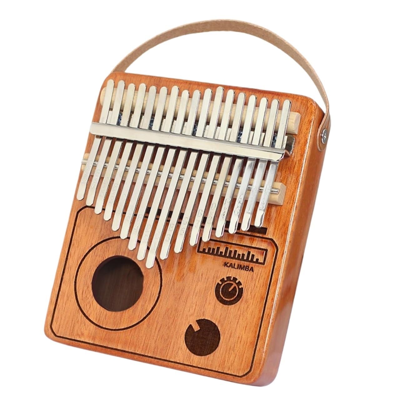Daumenklavier Kalimba Anfänger Fingerklavier Instrument 21 Töne Mahagoni