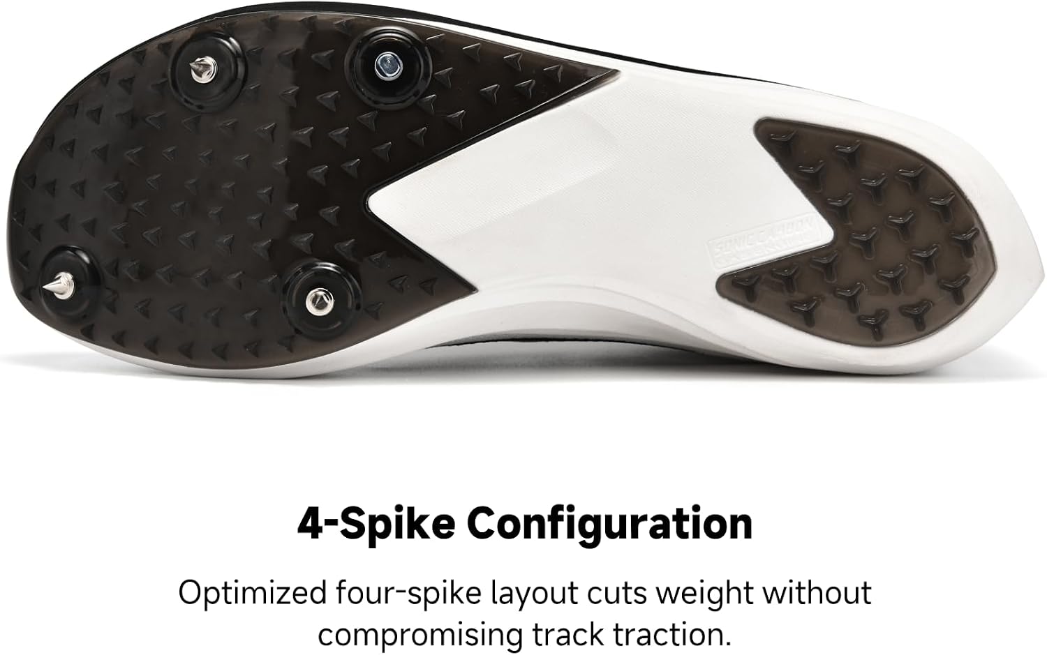 Track Spikes Shoes for Men Women Youth, Full-Length Carbon Plate Middle Distance Track Spikes for 800m 1500m 3000m 5000m, Long Distance Spikes for Track Racing, Training, Boys Girls