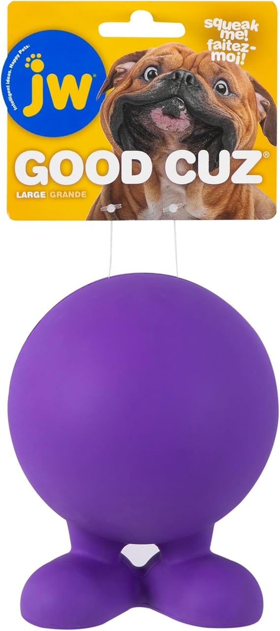 Pet Supplies Pet Toy Balls JW Pet Tough By Nature Good Cuz