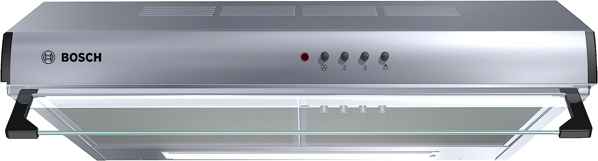 Bosch Series 4 Under Range Hood 60 cm DHU665CGB, 1 Year