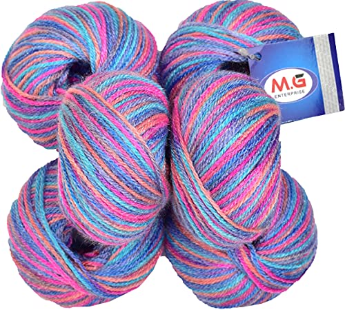 Image of 100% Acrylic Wool Red (10 pc) Baby Soft 4 ply Wool Ball Hand Knitting Wool /Art Craft Soft Fingering Crochet Hook Yarn, Needle Knitting Yarn Thread Dye SM-N SM-ZG