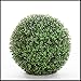 19 Inch Diameter,Artificial, Ornamental Boxwood Sphere, Outdoor Rated
