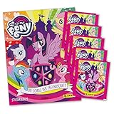Zusammen 25 Sticker My little Pony 2019 Die Schule der Freundschaft - Sammelalbum + 5 Booster - deutsche Ausgabe
