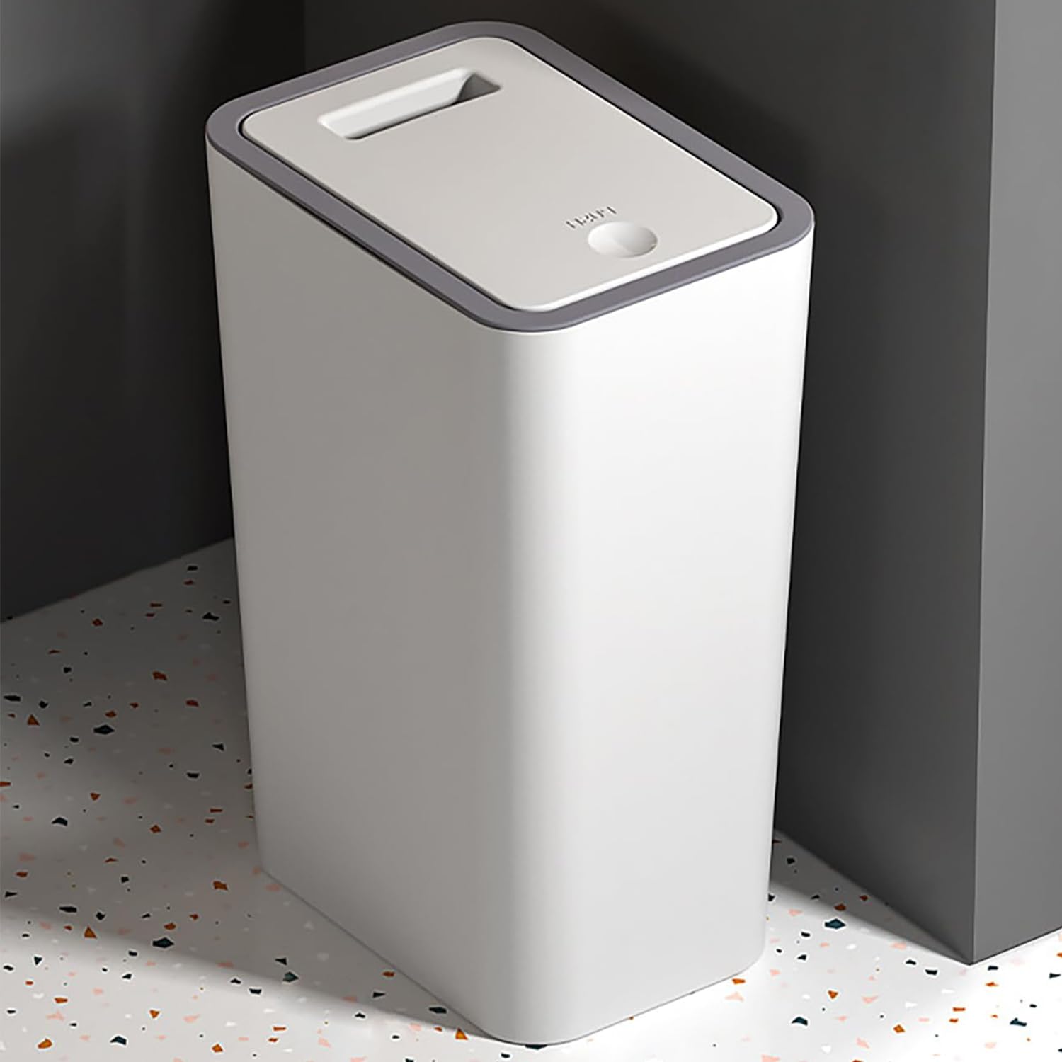 HIKENRI 9L Kitchen Bin (White)
