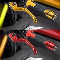 Vista 4 de DOUKI Para Kawasaki H2 H2R 2015 2016 motocicleta freno corto embrague palancas embrague embrague empuñaduras manillar extremos CNC accesorios