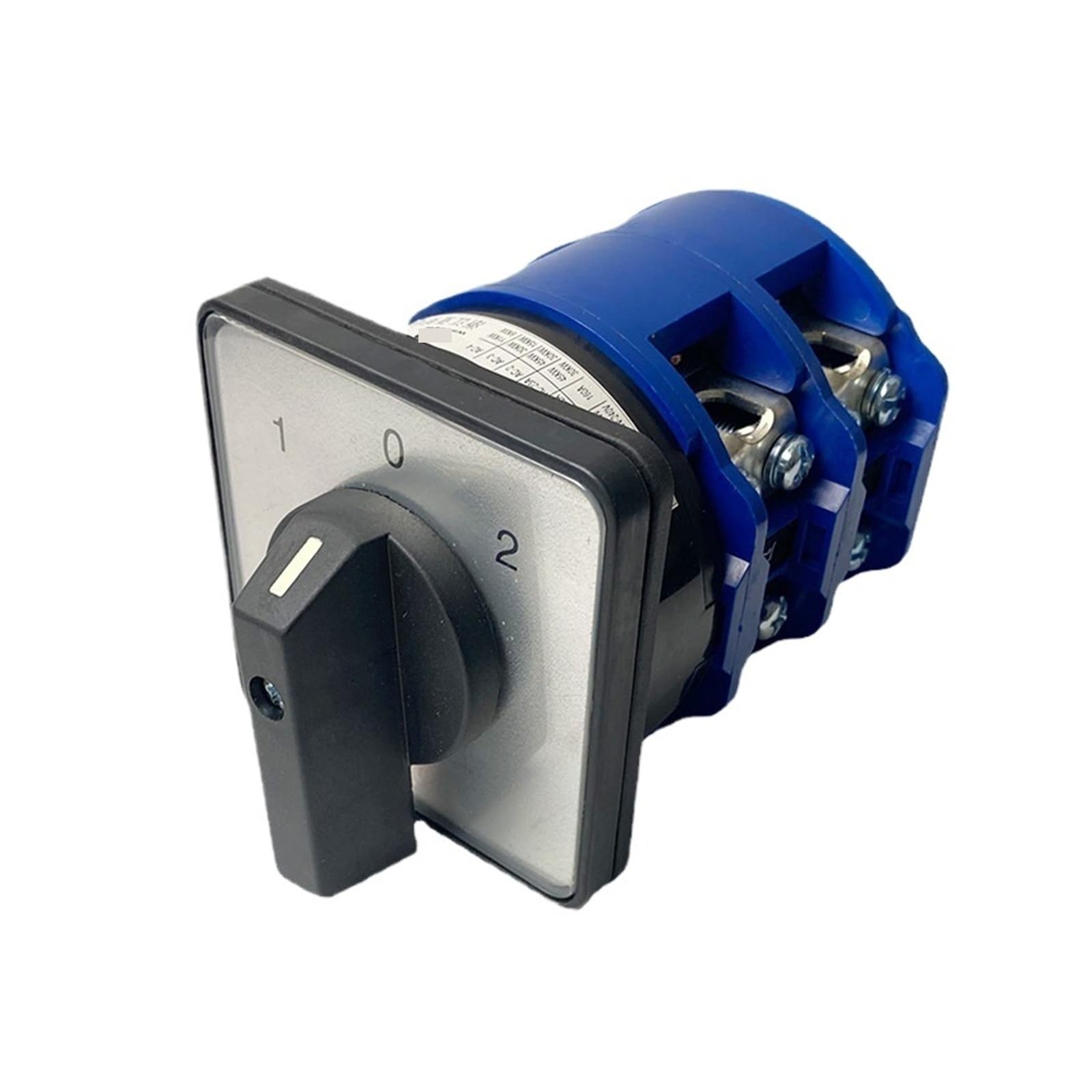 LW26-160A Rotary Cam Switch Two Poles 8 Terminals Dual Power Control Multi Position 160A 690V Silver Contact YMW26-160/2(0-1)