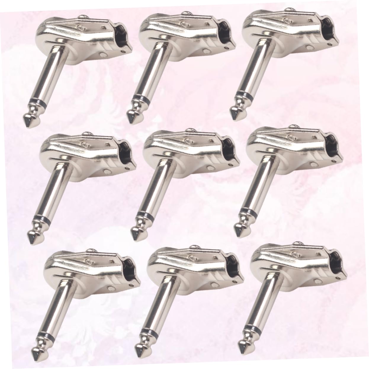 Toyvian 20stücke Effektpedal Kabel Adapter Für Gitarren-effekte Silber Langlebig Und Platzsparend Für Pedalboards Und Professionelle Musiker