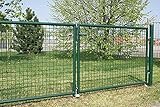 rejas para jardin Nota: FORMAT Puerta para jardín (2 hojas, 3000 x 1500 mm), color verde