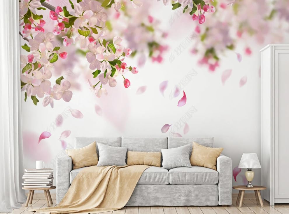 Papier peint intissé fleurs de campagne poster géant mural salon chambre 400x280