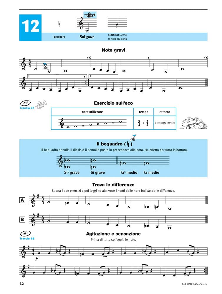Kastelein-Botma Ascolta Leggi & Suona Volume 1 per Tromba | Metodo Didattico per Principianti con Audio Online | Libro per Imparare a Suonare la Tromba con Esercizi | Sheet Music per Studenti