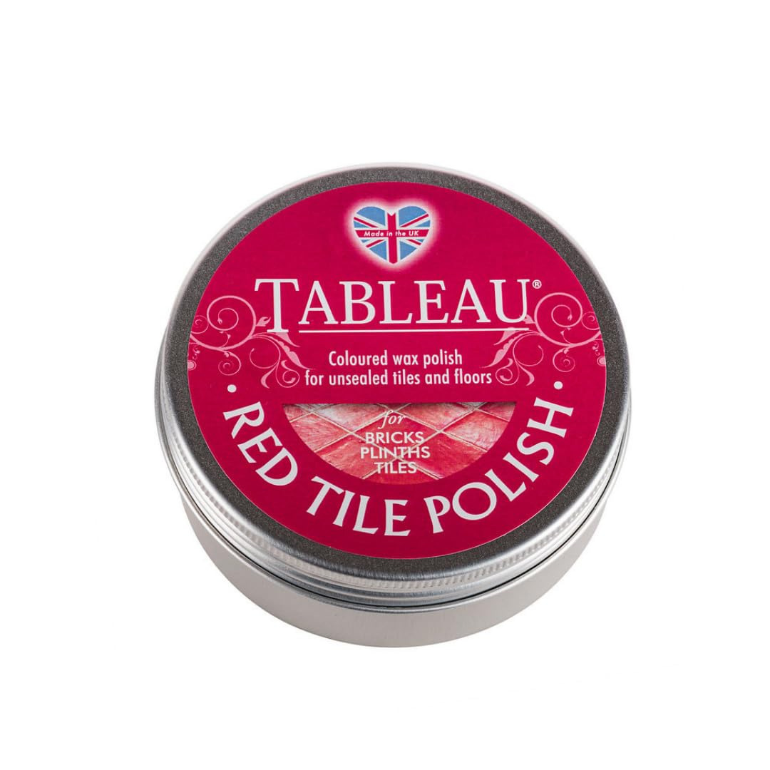 Red Tile Polish, Rejuvenate Red Tiles, Brickwork, Unsealed Concrete and More. 150ml