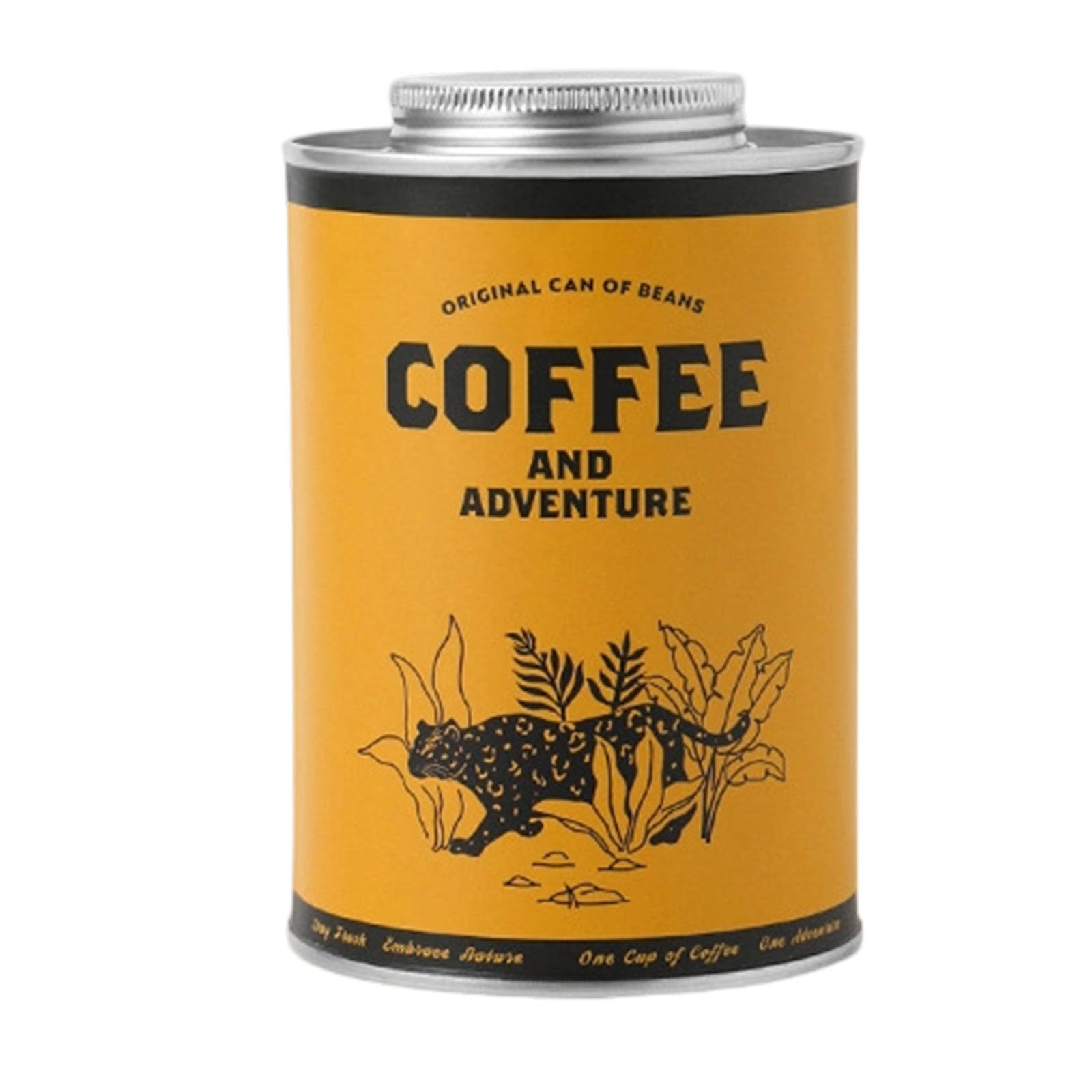 TFAOYS Transportable Impermeable Coffee Jar Rustproof Plan Ideal for Backpacking Travel Kitchen Storage Tight Coffee Jar