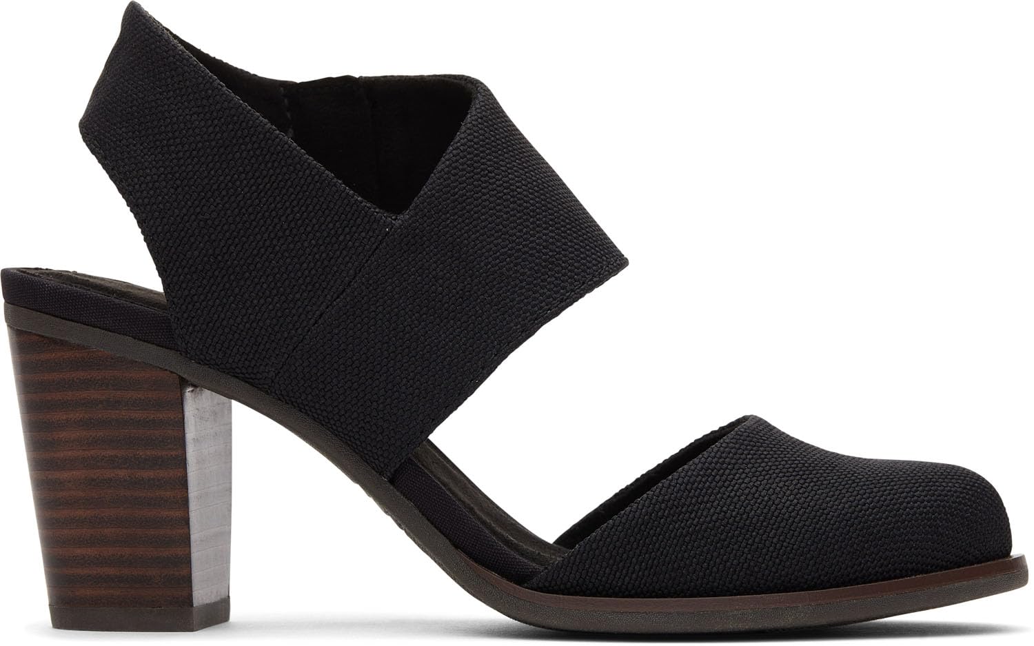 TOMS Womens Majorca Closed Toe Backstrap Athletic Sandals Casual Mid Heel 2-3"