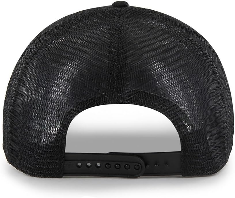 Officially Licensed University Southern Cal Classic Edition Black Mesh Trucker Hat Adjustable Embroidered Team Logo Snapback Cap - Image 6