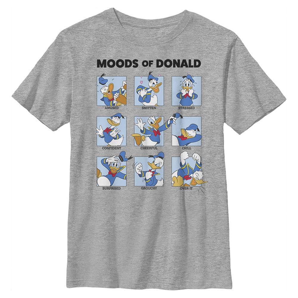 Disney Jungen Donald Moods Short Sleeve T-Shirt