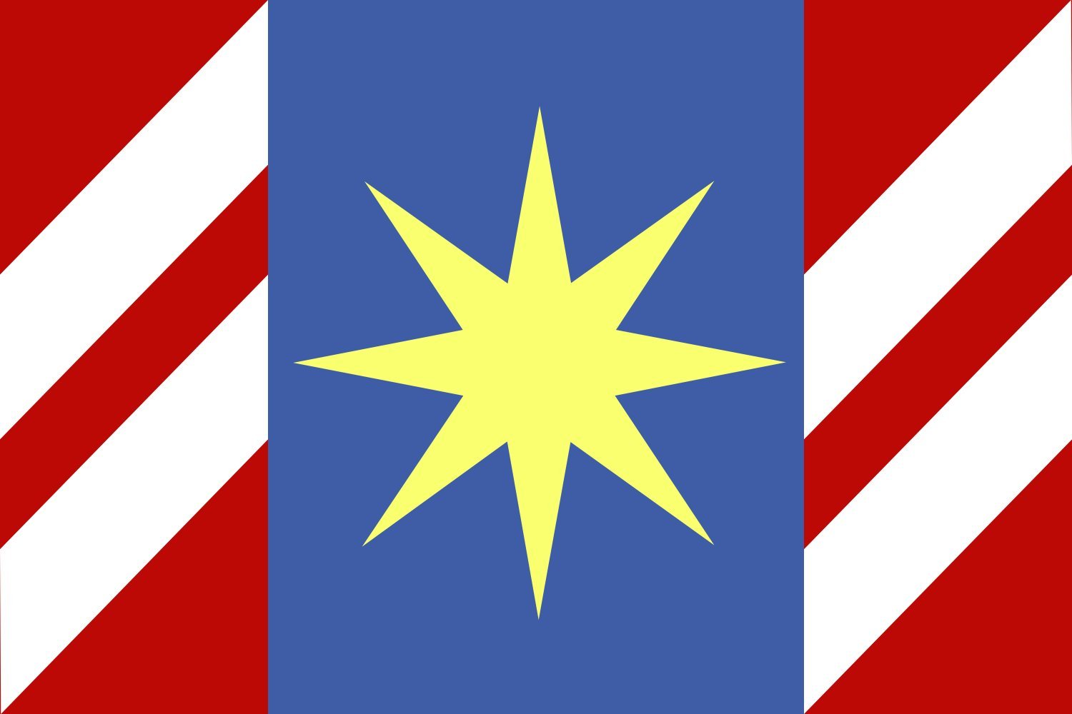 Drapeau Kostníky TR drapeau municipal pour mât de mairie et places publiques