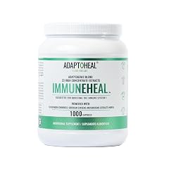 ADAPTOHEAL Immuneheal Adaptogen Immune System Booster Supplement with Schisandra Chinensis Ginseng and Mushroom Extract 10000 Capsules