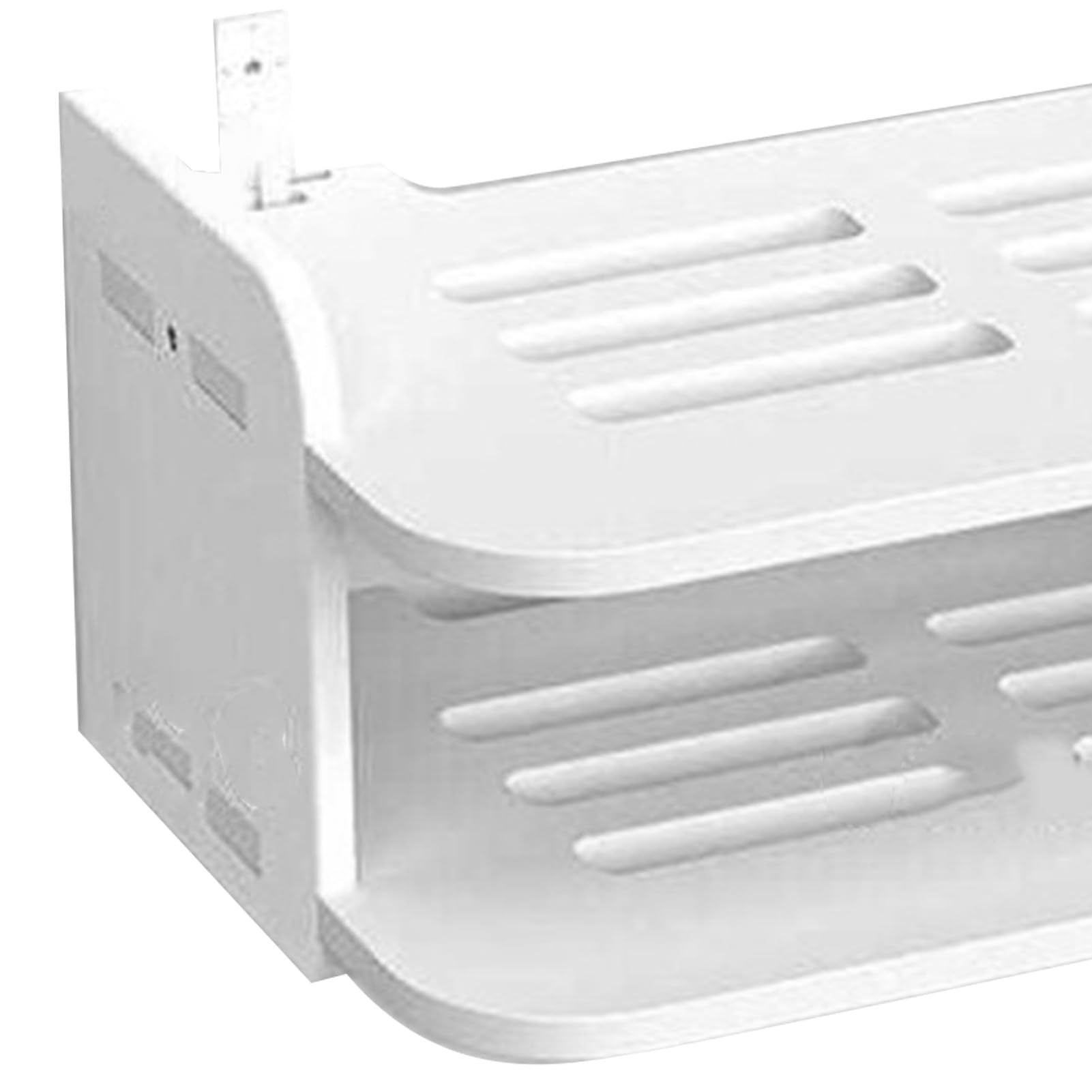 Półka na router, uchwyt ścienny, schowek na WiFi, stojak na dekoder TV, do salonu, sypialni, na akcesoria TV, router WiFi, dekoder TV (30x20cm/11,8x7,9 cala)