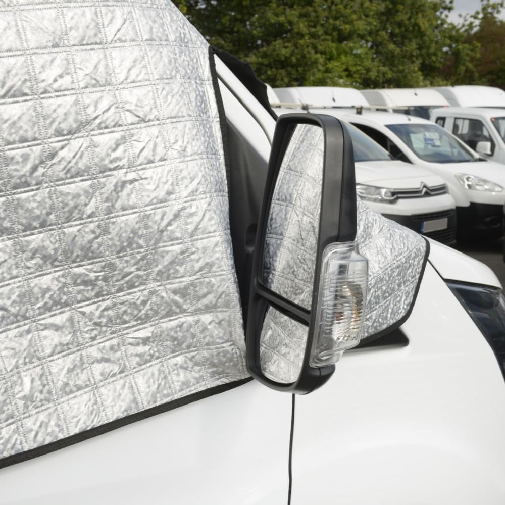 UK Custom Covers SW117GREY Copertura Parabrezza Anteriore Antigrandine - Grigio, VW T4 - 3