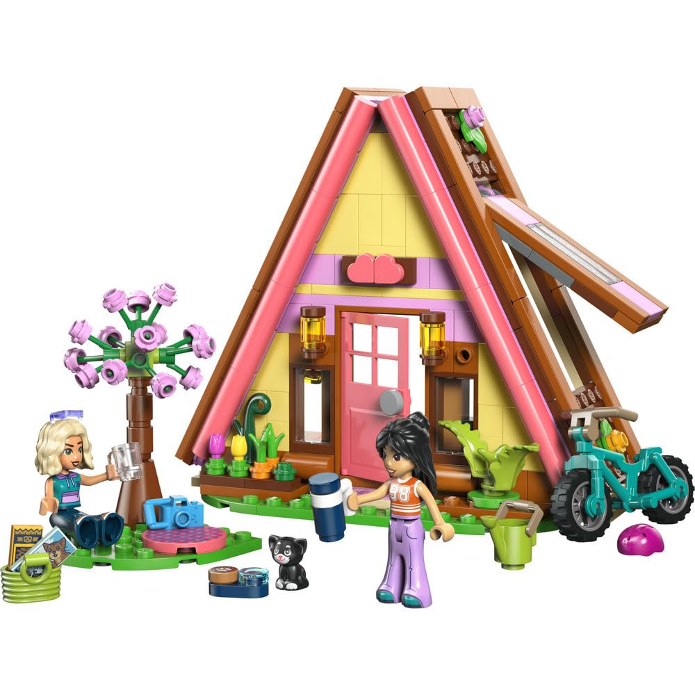 LEGO Friends Domek na luksusowym kempingu, zabawka konstrukcyjna dla dziecka, zestaw do zabawy w odgrywanie ról, pomysł na prezent dla dziewczynki lub chłopca od 6 lat 42682