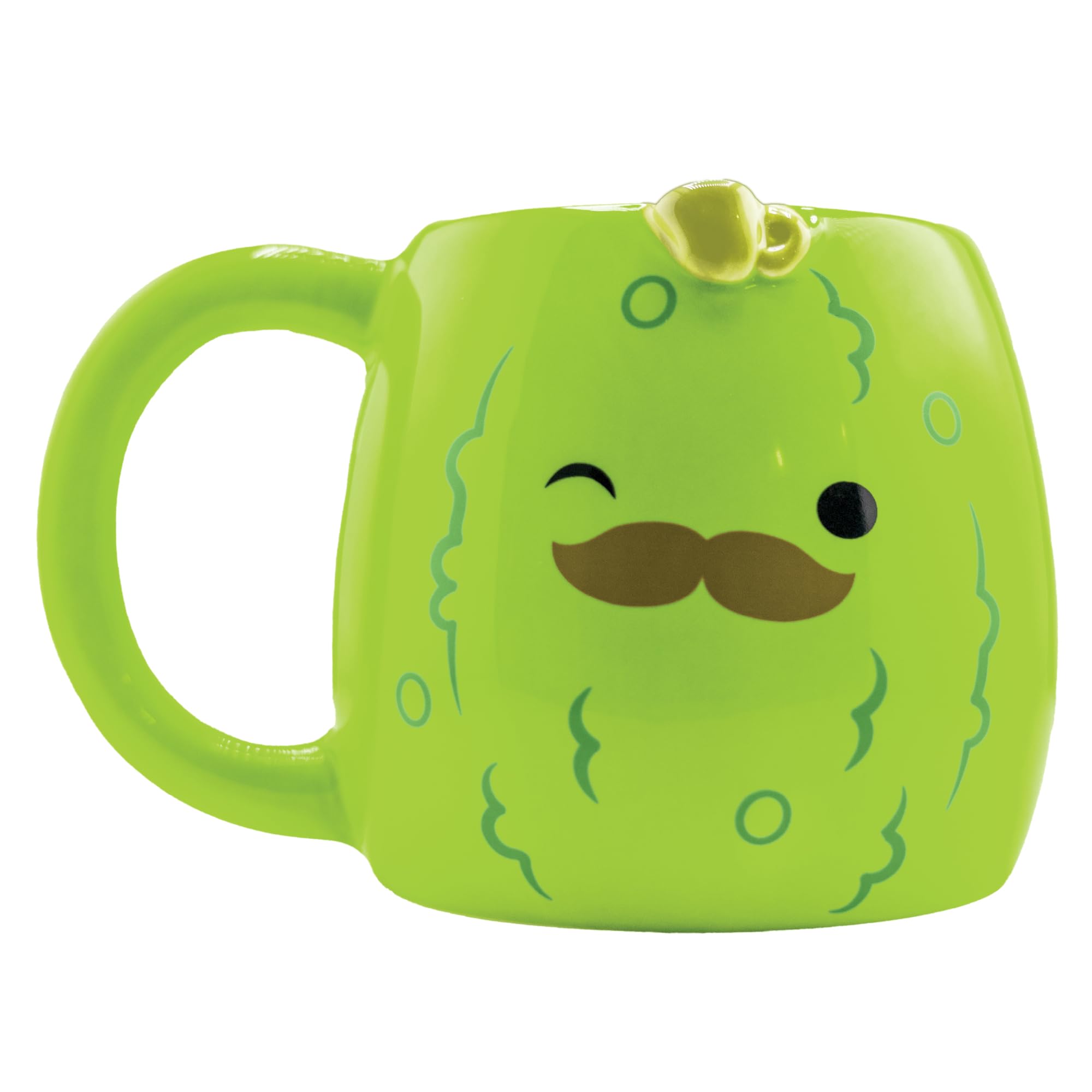 Amazon.com: BigMouth x Squishmallows Charles the Pickle Desktop