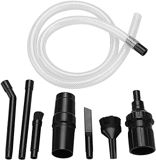 Kuuleyn Auto Detailing Brush Set, Car Vehicle Cleaning Kit Universal Vacuum Cleaner Mini Micro Tool Car Vehicle Cleaning Kit Universal Vacuum Cleaner Attachments,9Pcs/Set