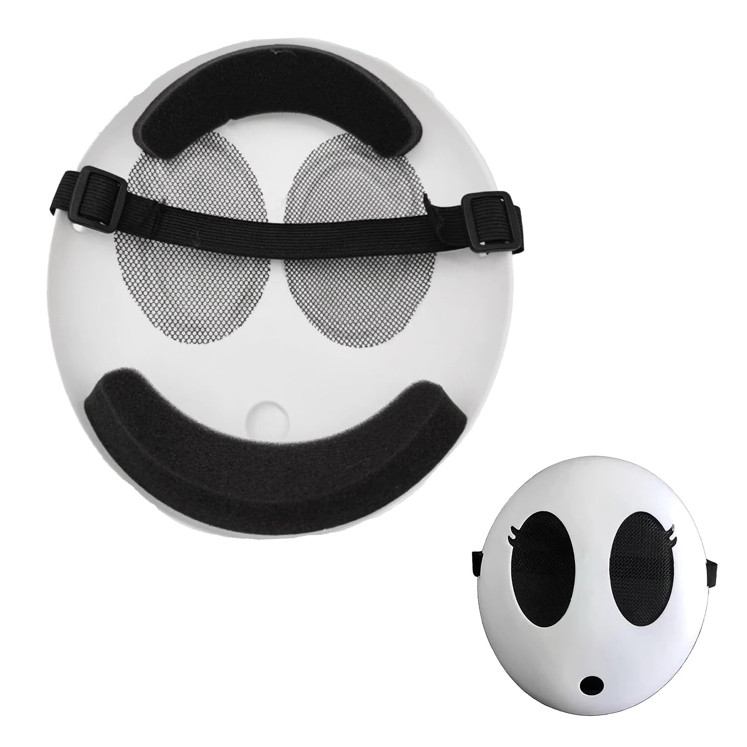MFUOE Shy Mask Troublemaker Anime Mask Funny Halloween Fancy Dress Masks for Kids Adults Carnival Masquerade Cosplay Accessory (Man) - Image 3