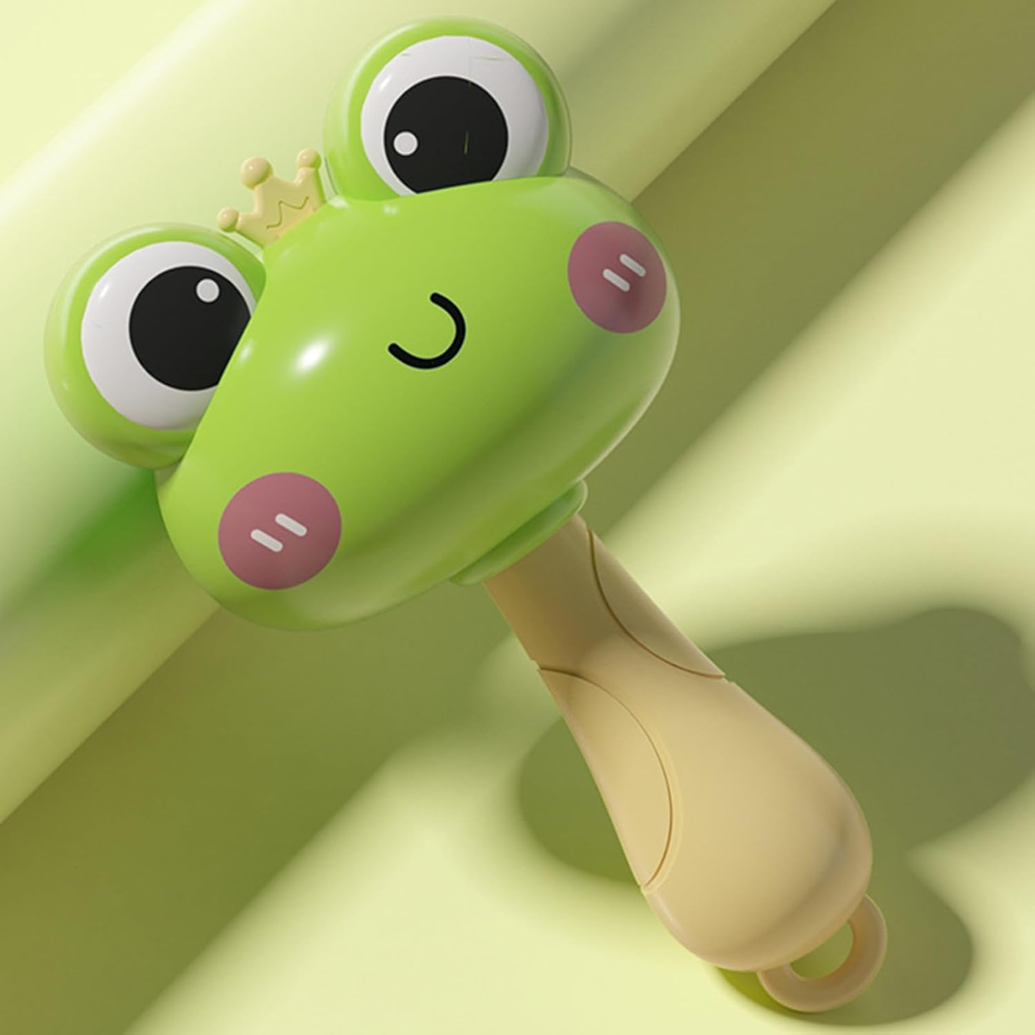 Small Kids Maracas | Hand Rattle Frog | Colorful Duck Maracas Toys for Party Favors, Kids Noisemaker Toys, Rattle