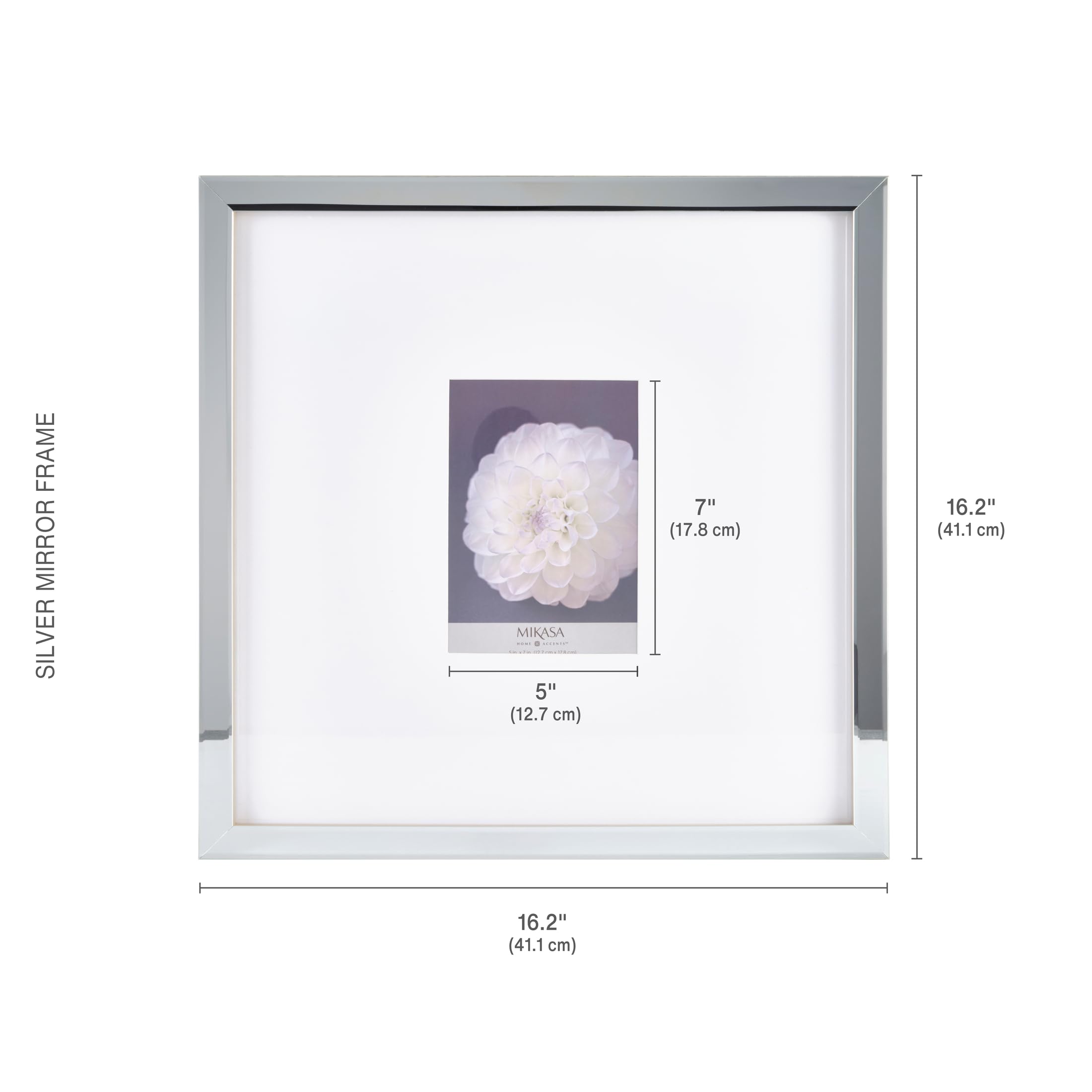 Amazon.com - Mikasa Mirror Front with Silver Sides Portrait