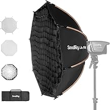 SmallRig Caja suave de octágono de liberación rápida LA-O90 de 35 pulgadas/35.4 in para luces COB de montaje Bowens para SMALLRIG para Neewer para Aputure para Godox