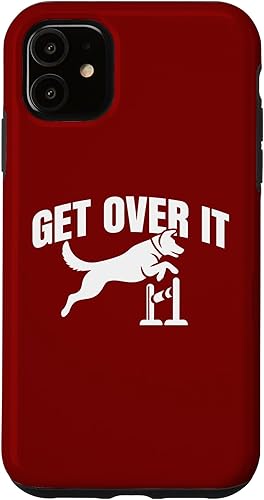 Miniatura 7 de iPhone 14 Pro Dog Agility Handler - Get Over It - Bar Jumping Dog Agility Case